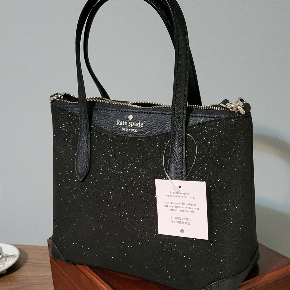 Kate Spade Small Glitter Satchel